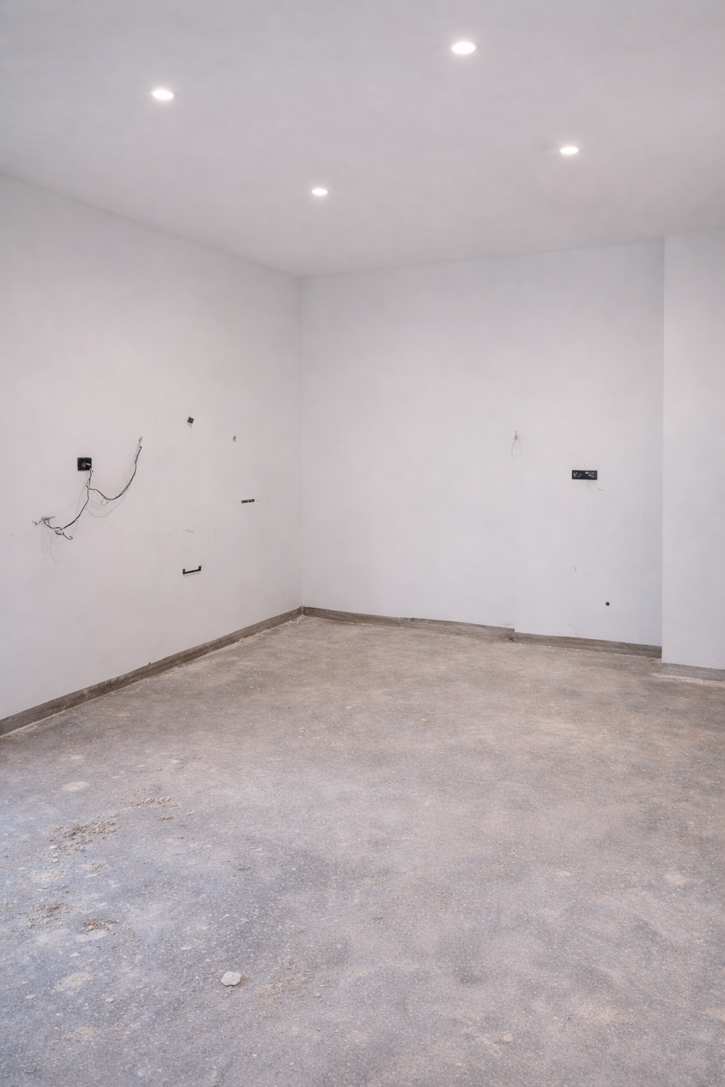 Before modular kitchen work at 2BHK apartment in Whitefield